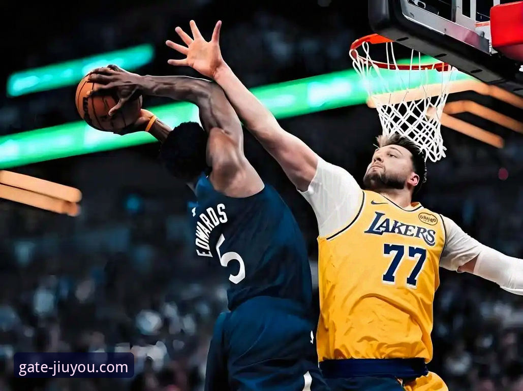 湖人客场力克步行者，东契奇43分闪耀，九游APP实时推送助你掌握NBA最新动态